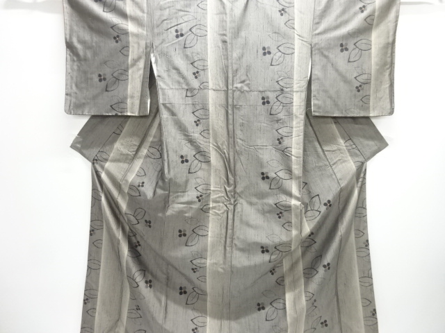 Japanese Kimono / Tsumugi Omeshi Silk